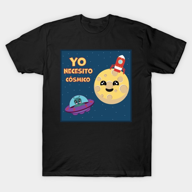 I need space 3 T-Shirt by Edofest